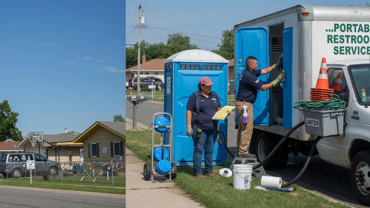 Portable Toilet Rental in Maryland Heights, MO near me